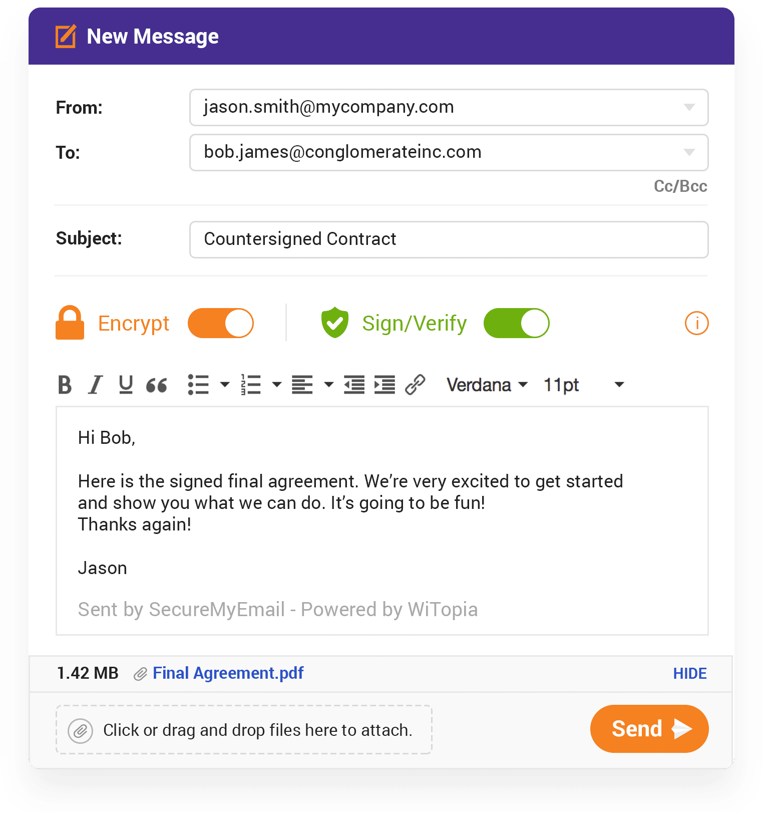 Secure And Encrypted Email For Business SecureMyEmail